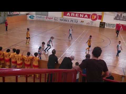 Post SV (gelb) gegen Horitschon - 7.1.2018