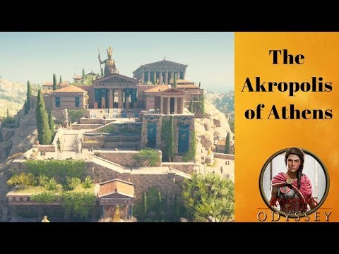 The Parthenon, But NOT White? See the Real Acropolis Ubisoft Built for AC Odyssey (History Tour)