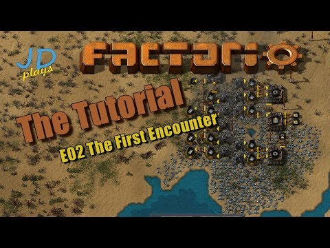 Factorio 0.16 The Tutorial EP02 The First Encounter