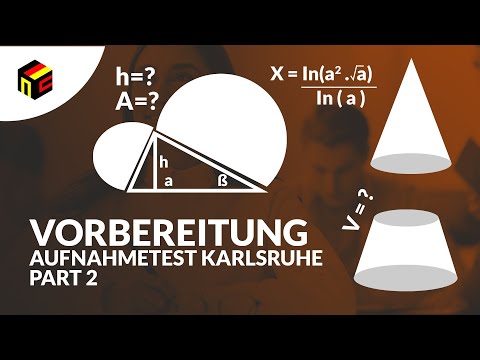 Mathe Aufnahmetest Studienkolleg Karlsruhe [Teil 2]