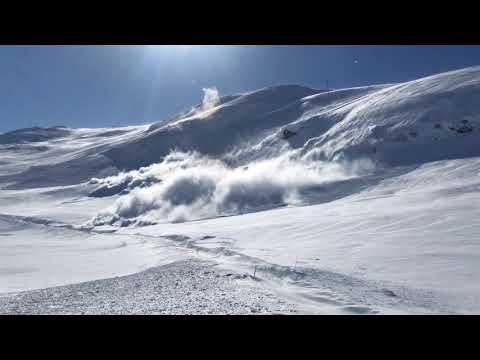 Snøskredkontroll Fv. 53 Tyin Årdal 19.03.2018