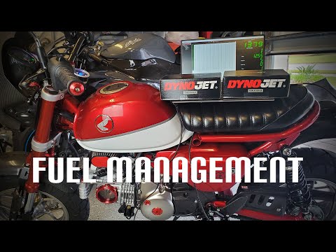 DynoJet Power Commander V and Wideband 2 Fuel Management on the 2019 Honda Monkey