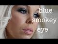 Blue Smokey Eye Tutorial Shaaanxo Inspired