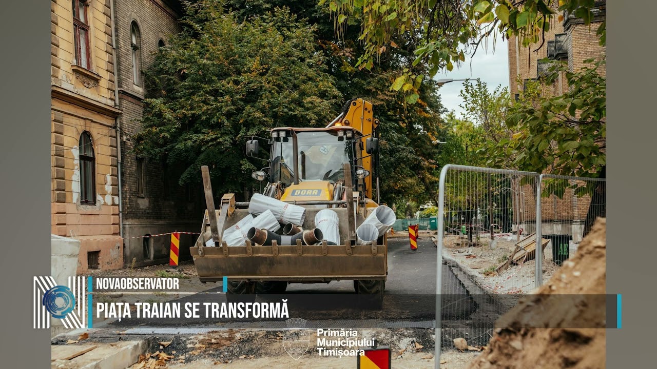 Piața Traian se transformă