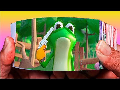 Animated Short Film  Frog Bits Snooze Or Lose It  PoppyPlaytime FlipBook