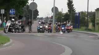 preview picture of video 'Zlot motocykli - Koło 28.06.2014 - przejazd'