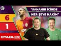 Galatasaray 6 - 1 Sivasspor Maç Sonu | Nihat Kahveci, Nebil Evren | Gol Makinası