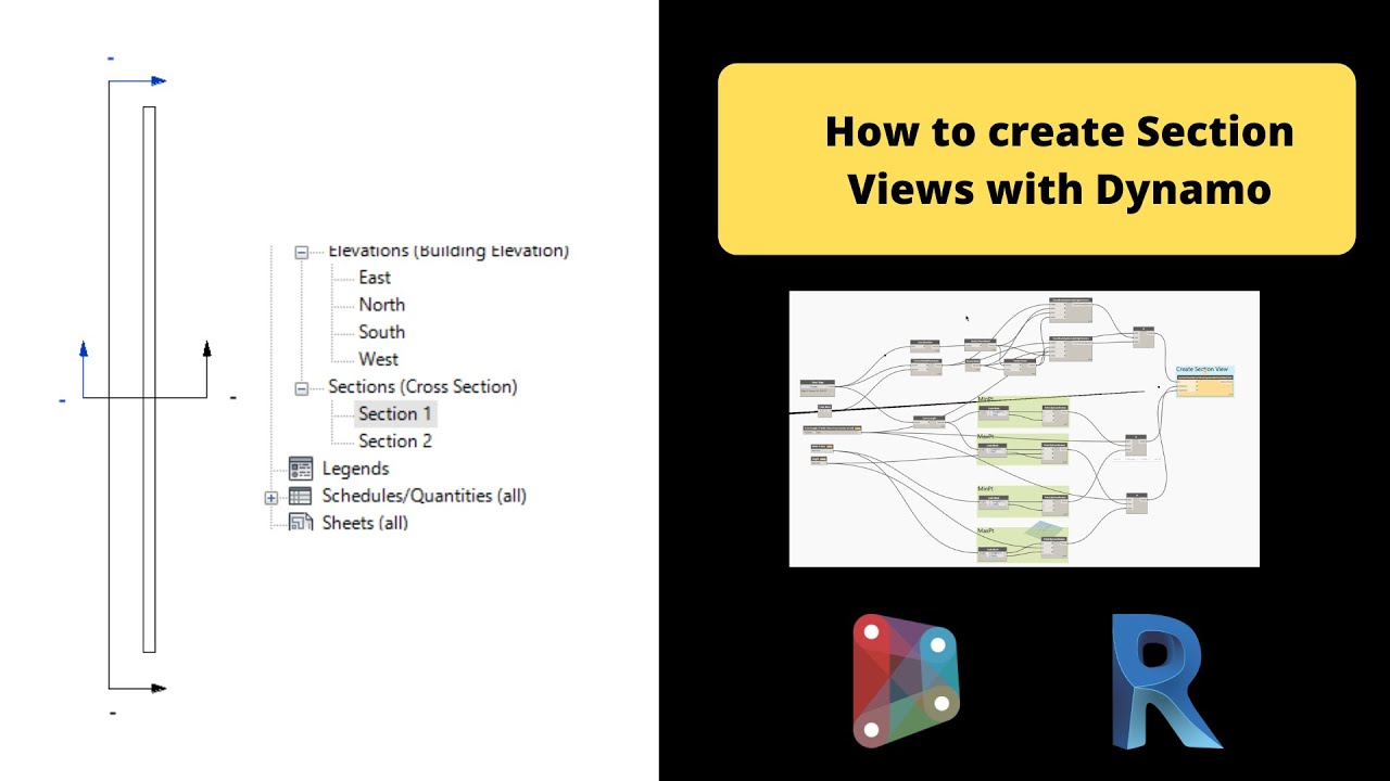 How to create Section Views with Dynamo