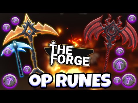 What Are The BEST Runes For Arcane & Demonic Pickaxe On The Forge