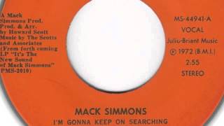 Little Mack Simmons - I'm Gonna Keep On Searching Till I Find Mine