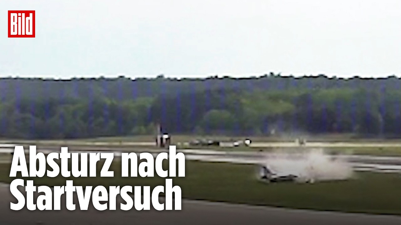 USA: Absturz von Kleinflugzeug – Pilot verliert Kontrolle beim Durchstarten