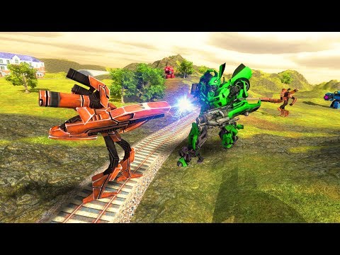 Future Subway Euro Train Transformation Robot War Android Gameplay