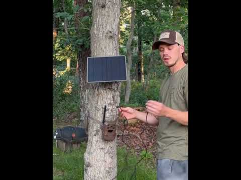 Moultrie Mobile Solar Panel Tutorial