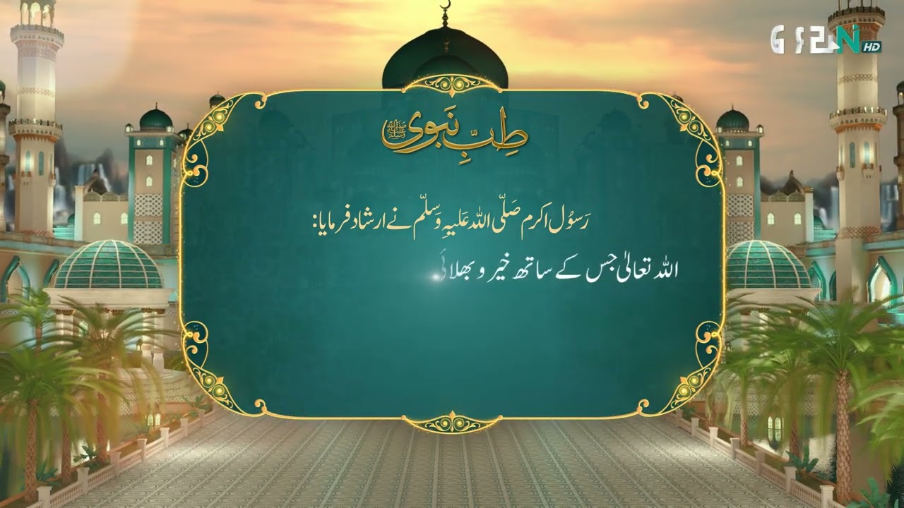 Tibb e Nabvi | Hazrat Muhammad (SAW) Ka Irshad | Ramzan Day 24 | Green TV