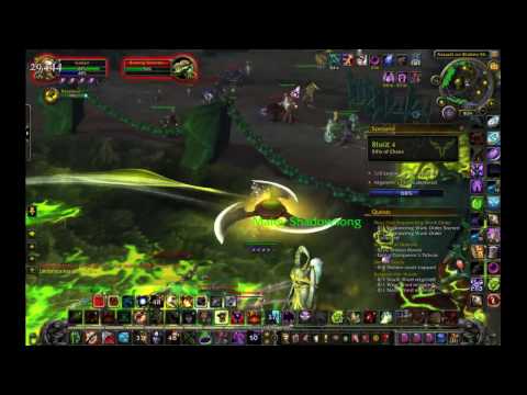 WoW Legion PvE Gameplay Patch 7.2 - Broken Shore Walkthrough on Affliction warlock