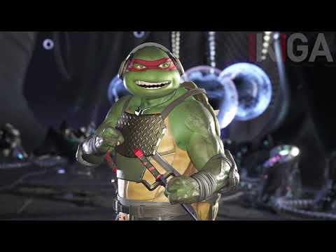 RAPHAEL TMNT ALL MIRROR MATCH DIALOGUES & VICTORY ANIMATION WINNING POSE - INJUSTICE 2 2020