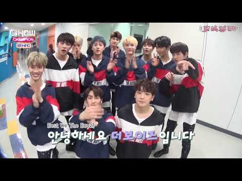 [ENG SUB] 180508 THE BOYZ Show Champion Behind Ep. 90 (Part 1)