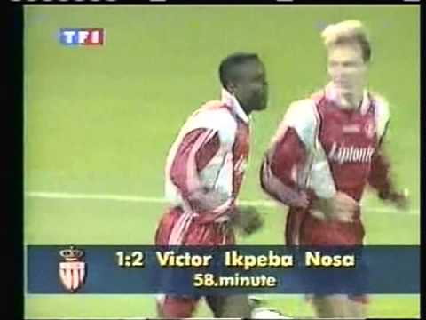1996 October 15) B M'Gladbach (Germany) 2 -AS Monaco (France) 4 (UEFA Cup) (Re Uploaded)