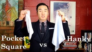 Pocket Square vs Handkerchief |TDV|