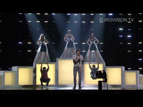 Josh's first rehearsal (impression) at the 2010 Eurovision Song Contest