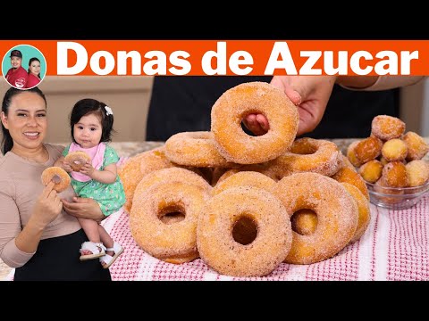 ¡Haz tus Propias DONAS CASERAS de Azucar! No Podras Comer solo UNA 😍