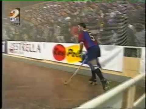 fc barcelona vs oporto en hockey patines