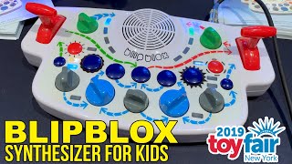 Video thumbnail for BLIPBLOX Synthesizer for Kids at Toy Fair 2019 by BeTerrific