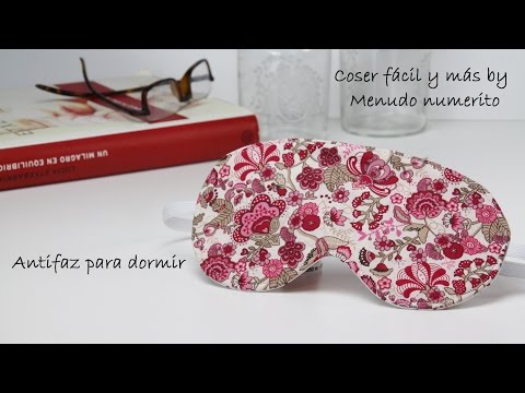 Cómo hacer un antifaz para dormir (patrón gratis)