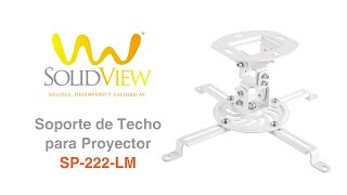 Soporte Universal de Techo para Proyector de Video
