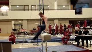 UIC Men's Gymnastics: David Mohr on Pommel Horse