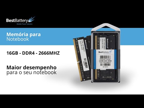 Memoria Notebook 16GB DDDR4 2666Mhz Sodimm Padrão KVR21S15S8 - BB