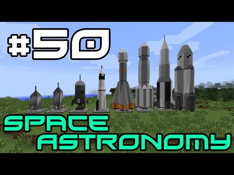 Minecraft Space Astronomy - Rocket Explosion! #50
