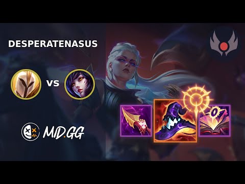 MID.GG: [ DesperateNasus ] Kayle MID vs Ahri | EUW GRANDMASTER | LOL Season 2024