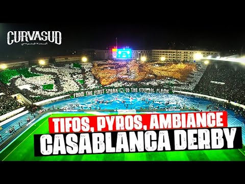 Curva Sud Magana | Ambiance du match Raja Vs Wydad | 29/10/2025 ( Montalite Ultras )
