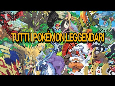 TUTTI I POKÉMON LEGGENDARI!!!!