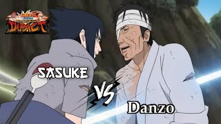 Sasuke Vs Danzo Full Fight 😈💥 || Naruto shippuden ultimate ninja impact ppsspp gameplay