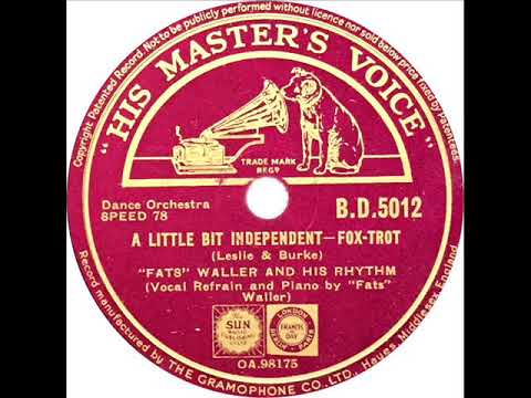 Fats Waller - A Little Bit Independent