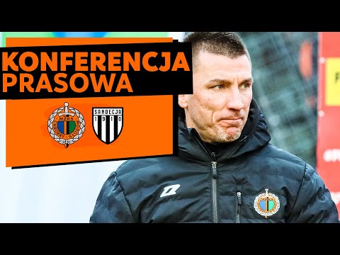 Konferencja prasowa po meczu Chrobry Głogów - Sandecja Nowy Sącz