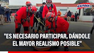 🔴🔵 Simulacros y su importancia en la prevención de emergencias: "Es necesario participar"