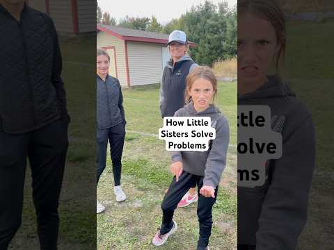 私たちはリル・フェラルのエムを育てています！#feral #sisters #sisterhood #familyfun #families #littlesister #sister (We raise Em a lil feral! #feral #sisters #sisterhood #familyfun #families #littlesister #sister)