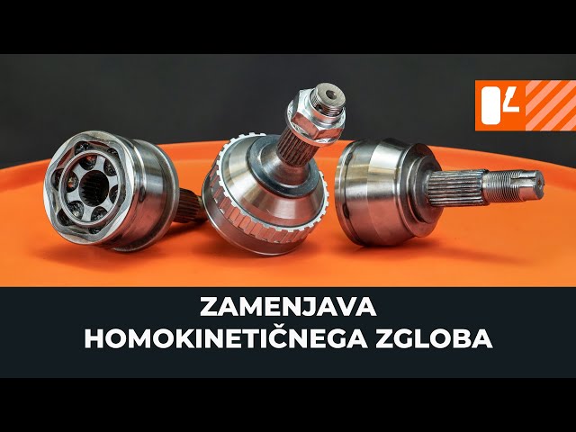 Oglejte si video vodič, kako zamenjati Homokinetični Zglob na SAAB 9-7X