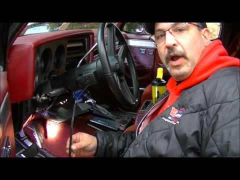 How To Replace Turn Signal Wiper Stalk & Cruise Switch GM Car & Truck 1989 K5 Chevy Blazer
