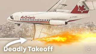 Crashing Just 49 Seconds After Takeoff in Canada | Deadly Snow