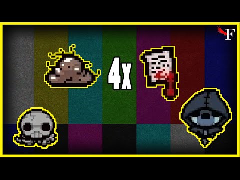 T. FORGOTTEN QUADRUPLICANDO ITENS - THE BINDING OF ISAAC REPENTANCE - #528 PTBR