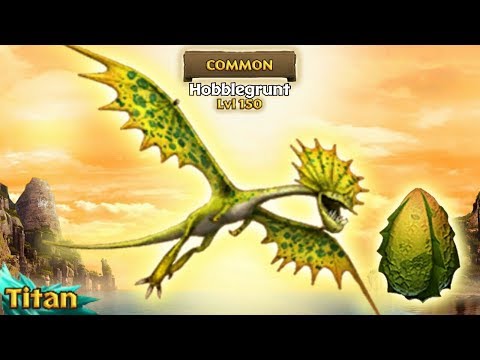 Hobblegrunt Max Level 150 Titan Mode | Dragons: Rise of Berk