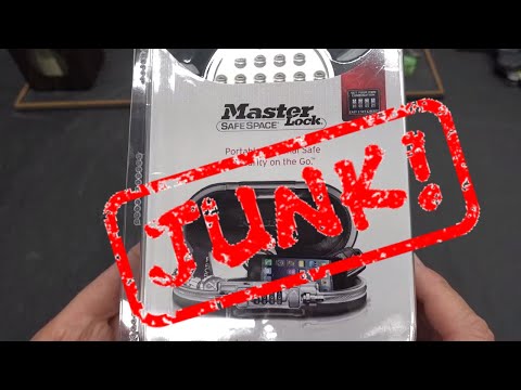 (1530) Review: Master 5900D Personal Safe (JUNK!)
