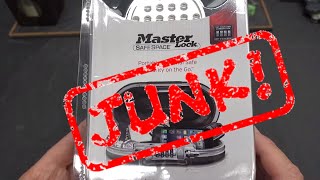 (1530) Review: Master 5900D Personal Safe (JUNK!)