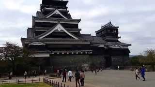 preview picture of video 'The Inner Courtyard of Kumamoto Castle, Japan'