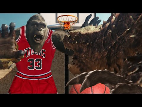 Fearsome Godzilla vs The Mighty Kong (Godzilla x Kong Meme)