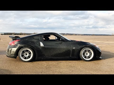370Z and Corvette drift car build off, day 2!  Hang out with us.